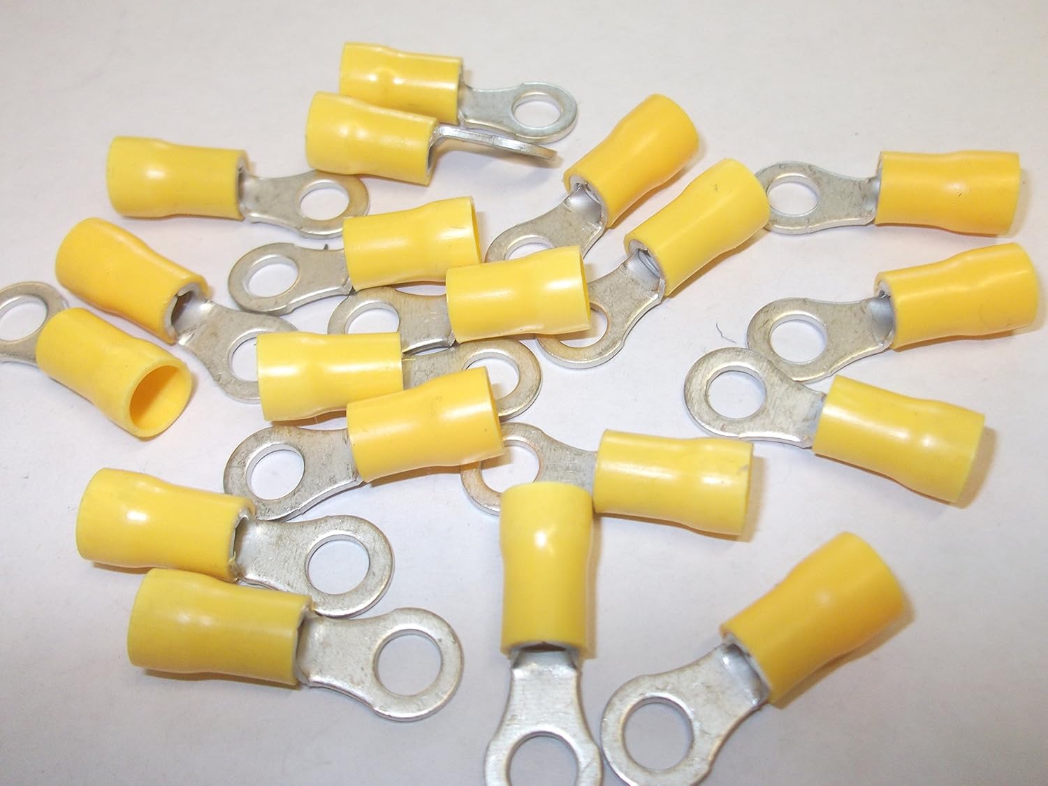 100 Terminali A Crimpare In Ottone - Connettori A U Per Fili 0.5-1.5 Mm² - Per Auto, Elettrodomestici - Foto 11