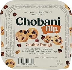Chobani® Flip® Low-Fat Greek Yogurt Chocolate Chip Cookie Dough 4.5oz