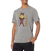 Reserve Collection by Blue 84 NCAA Arizona State Sun Devils Mens Vintage Tri-Blend Vault T Shirt, Arizona State Sun Devils Heather, Medium