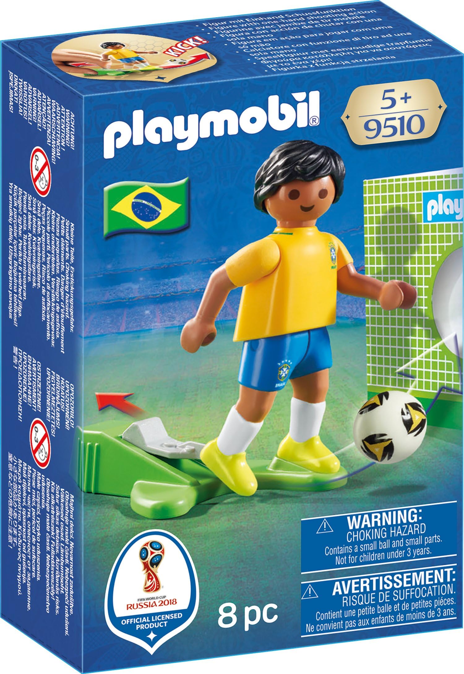 Playmobil 9510 Soccer Player, Brazil