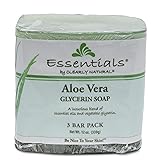 Clearly Natural Glycerine Bar Soap, Aloe Vera, 12