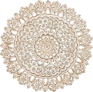 Deco 79 23794 Wooden Wall Panel, White