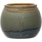 Ivyline - Vaso per fiori blu vintage Monza, diametro 13 cm, misura unica
