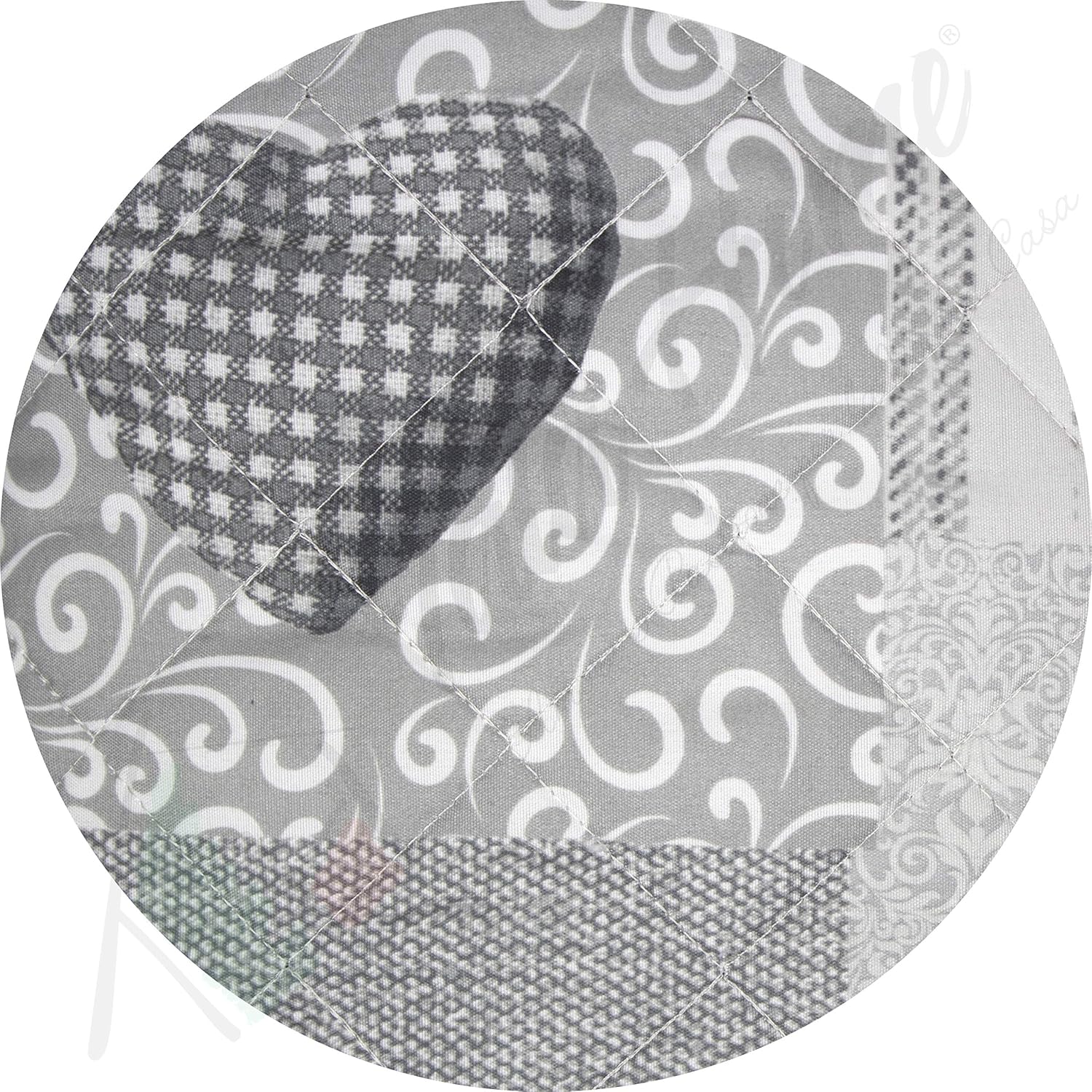 Tata Home Copridivano Con Penisola Angolare Reversibile Universale Fantasia A Cuori Misura 2 Posti In Tessuto Trapuntato Imbottito Fronte E Retro Colore Beige Arredamento Soggiorno Liveatthemet Com