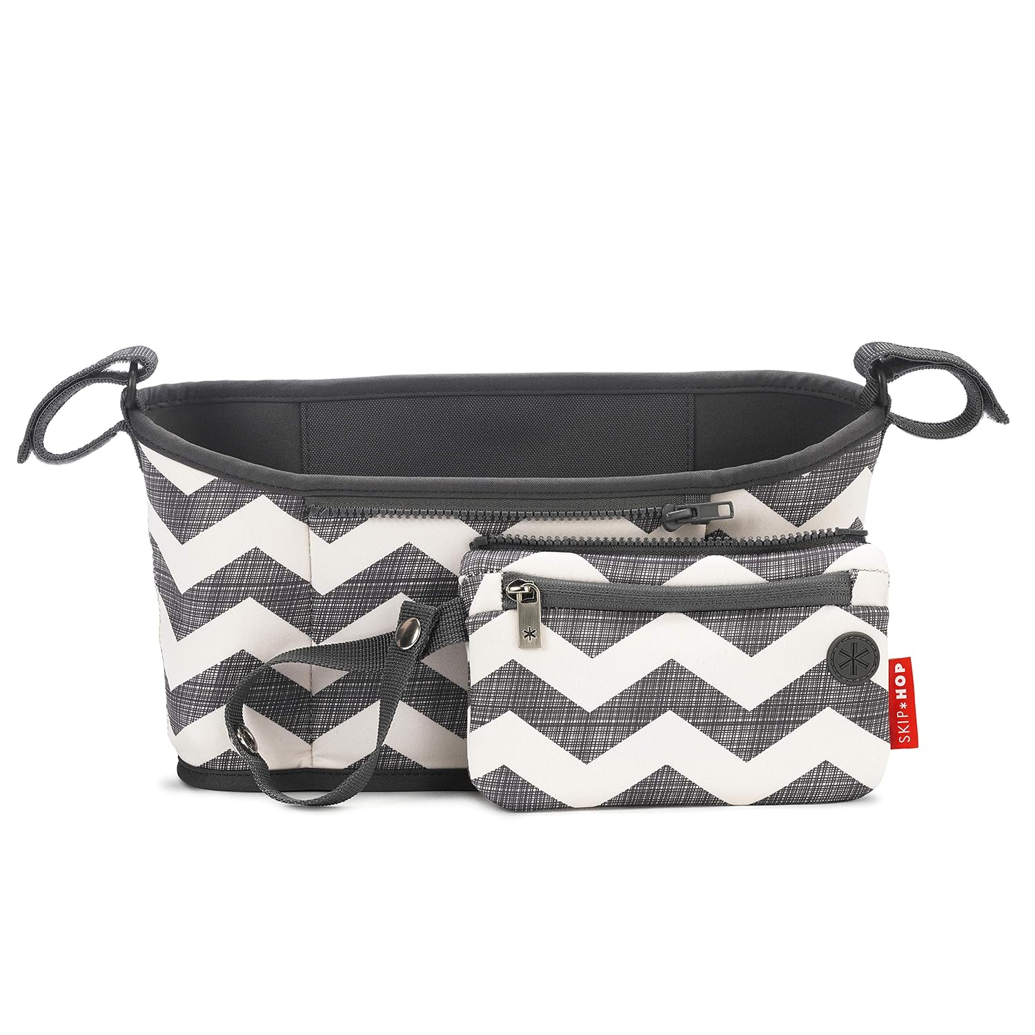 Skip Hop Stroller Organizer with Cup Holders, Grab & Go, Chevron : Baby