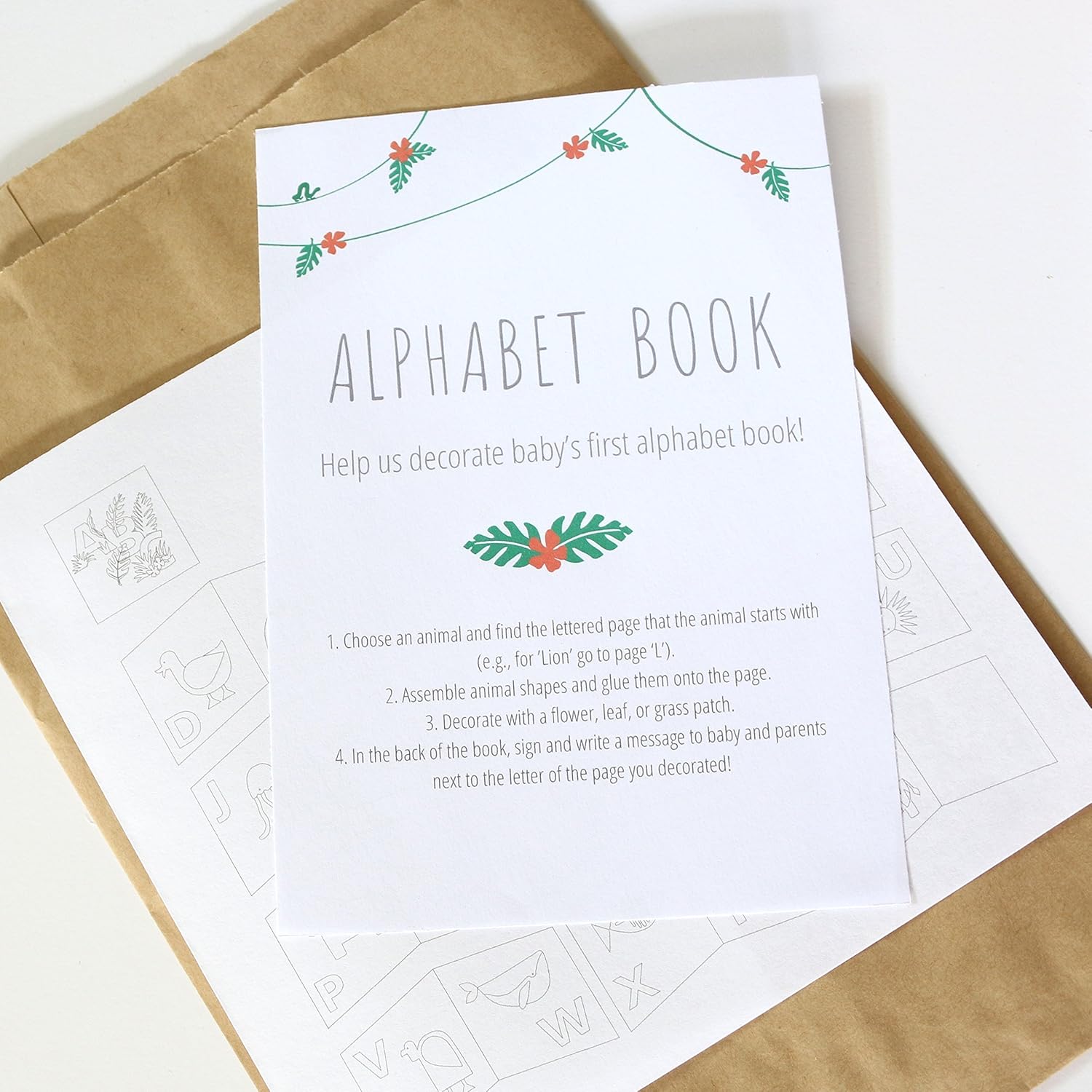 baby's first alphabet book