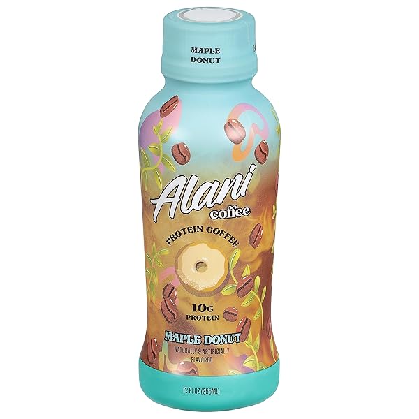 ALANI, MAPLE DONUT PROTEIN COFFEE, 12 OUNCE