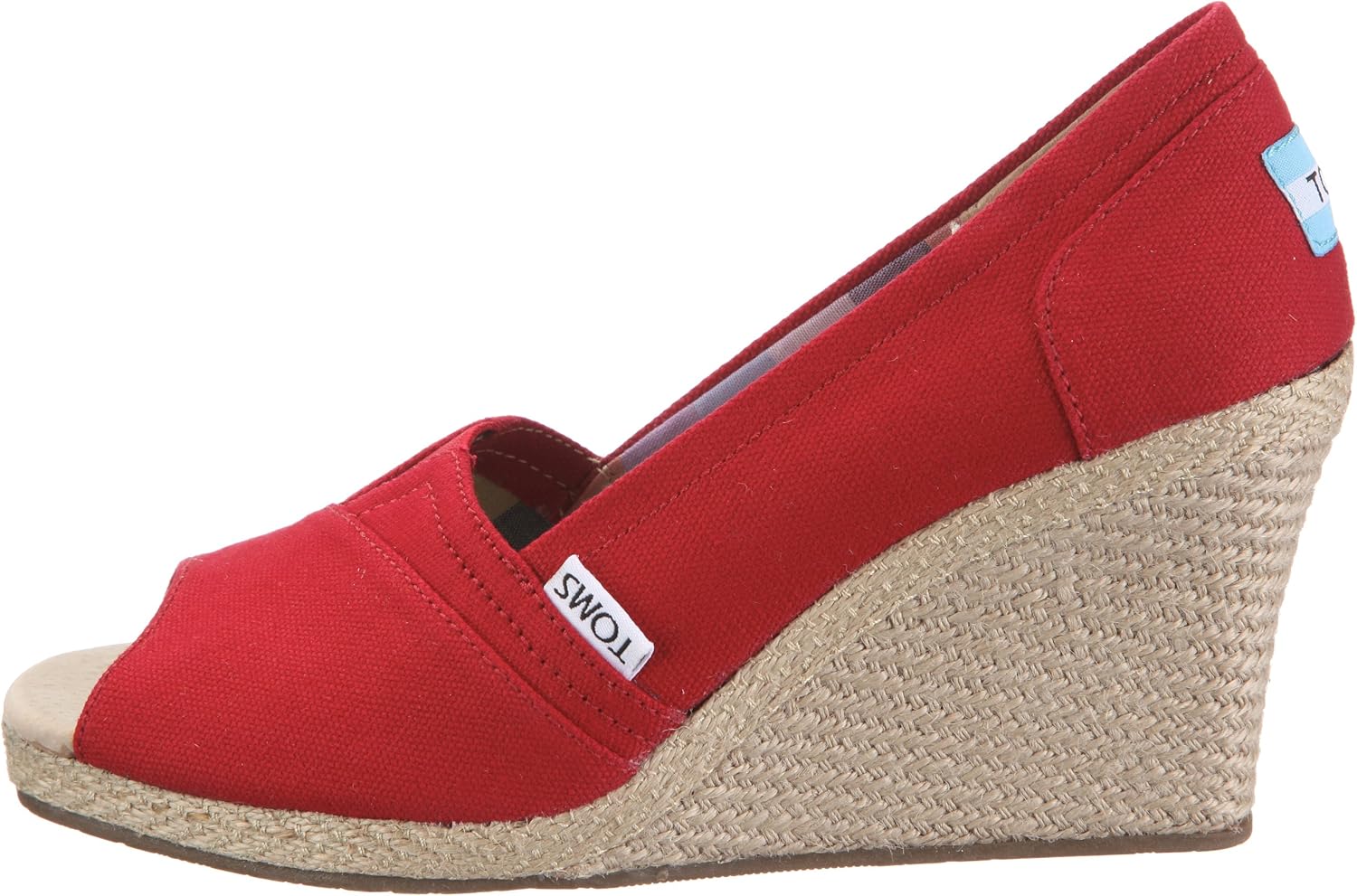 Red wedges amazon Clearance
