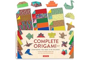 Complete Origami Kit: [Kit with 2 Origami How-to Books, 98 Papers, 30 Projects] This Easy Origami for Beginners Kit is Great 