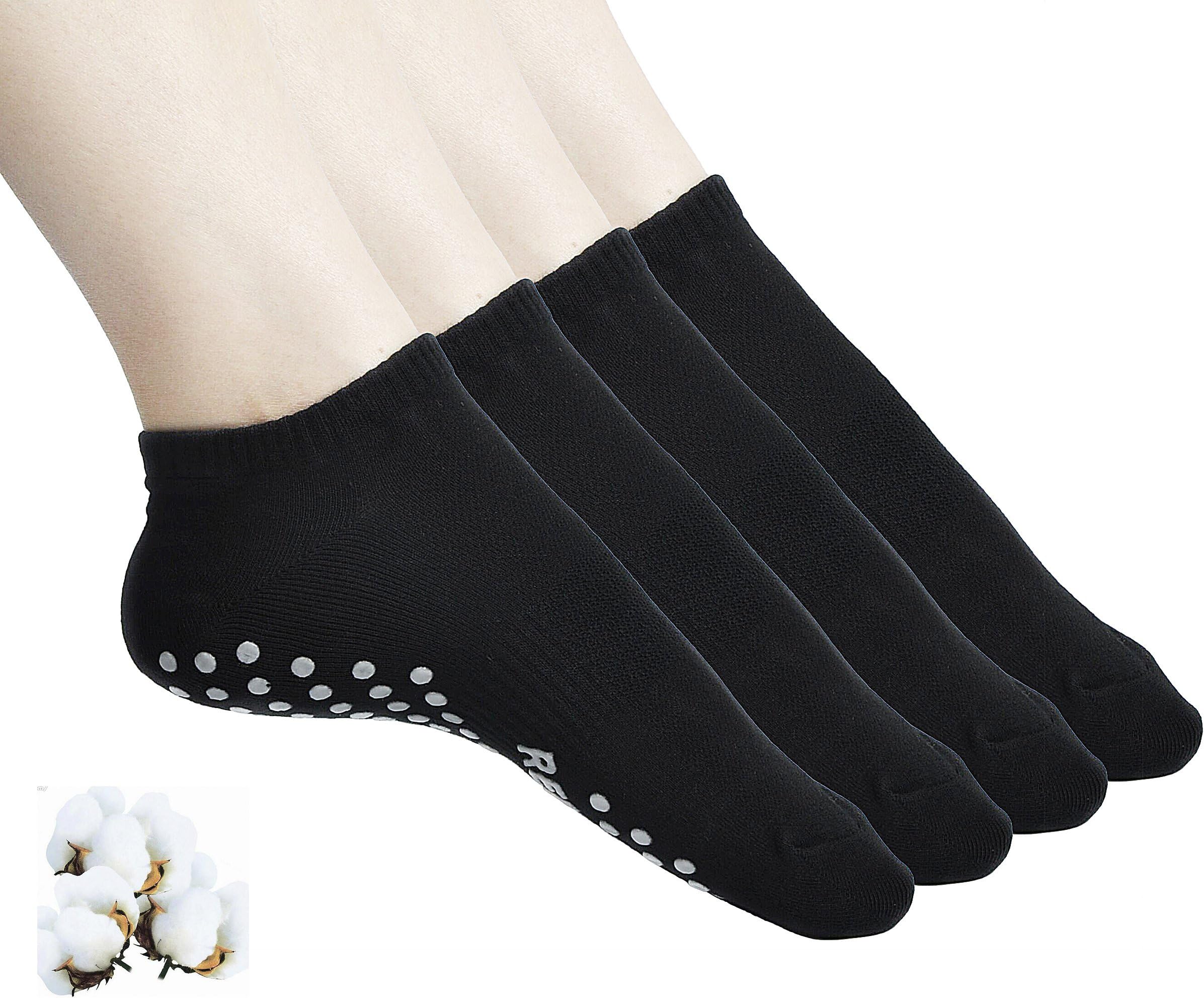 Aichatan Konater Womens Non Slip Skid Low Cut Casual Sport Yoga Short Cotton Socks