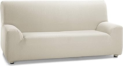 martina home tunez funda elastica para sofa tela beige marfil 4 plazas 240 270 cm