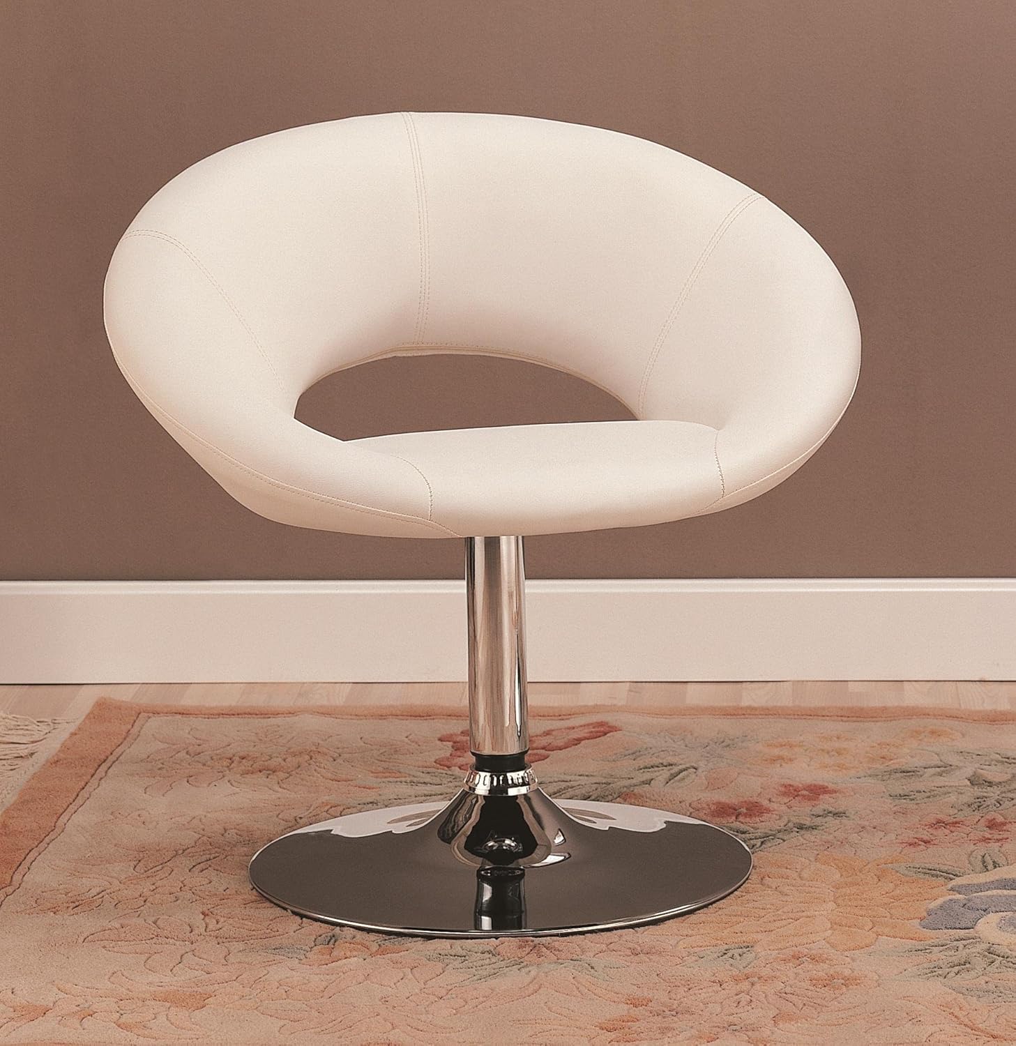 Coaster Swivel ChairWhite Kitchen & Dining