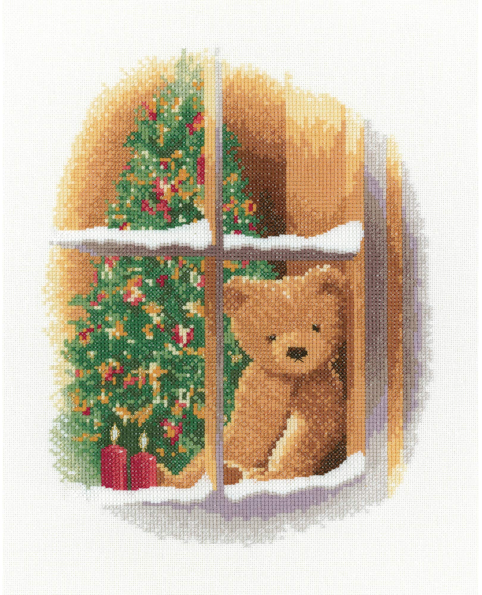 Heritage Crafts John Clayon Collection Cross Stitch Kit - William at Christmas (Aida)