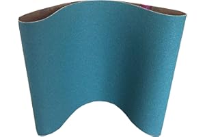 ABRASIVE RESOURCE Starcke 7-7/8'' x 29-1/2'' Floor Sanding Belts Zirconia Cloth Belts (10 Pack, 80 Grit)