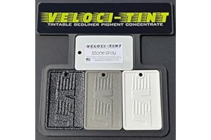 VELOCI-TINT VelociTint Bedliner Pigment Concentrate 2oz Pouch for 2K Urethane Tintable Bed Liner 200+ Colors Available (Stone Gray)