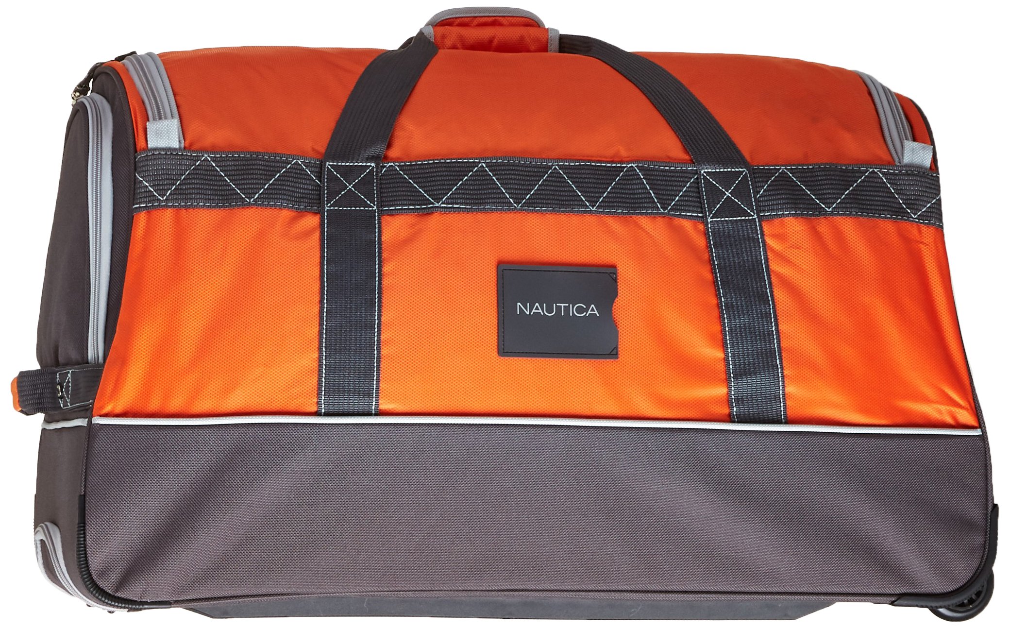 Nautica Dockside Wheeled Duffle (30in) and Duffle Bag (22in), Charcoal