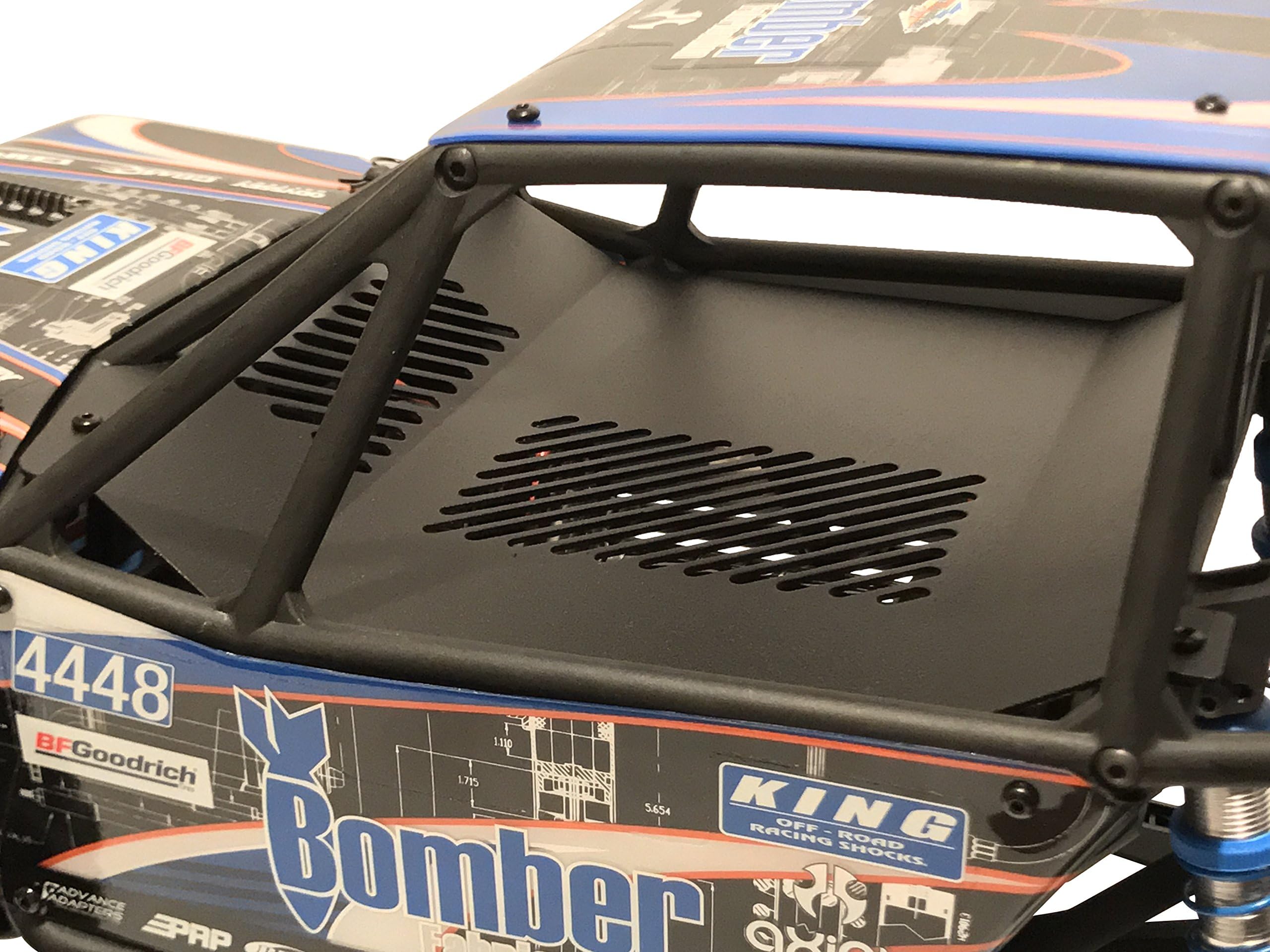 Luxury RC Axial Racing RR10 Bomber Aluminum Interior Panel Black AX31328
