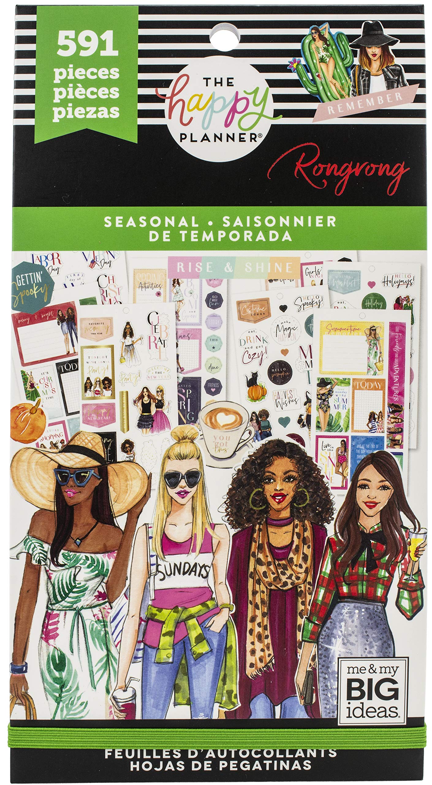 ME & MY BIG IDEAS HAPPY PLANNER STCKRS SEASONAL, One Size