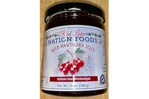 RED LAKE NATION FOODS 100% MINNESOTA JELLY & JAM Native Handpicked Fruit (Wild Hawthorn Jelly)