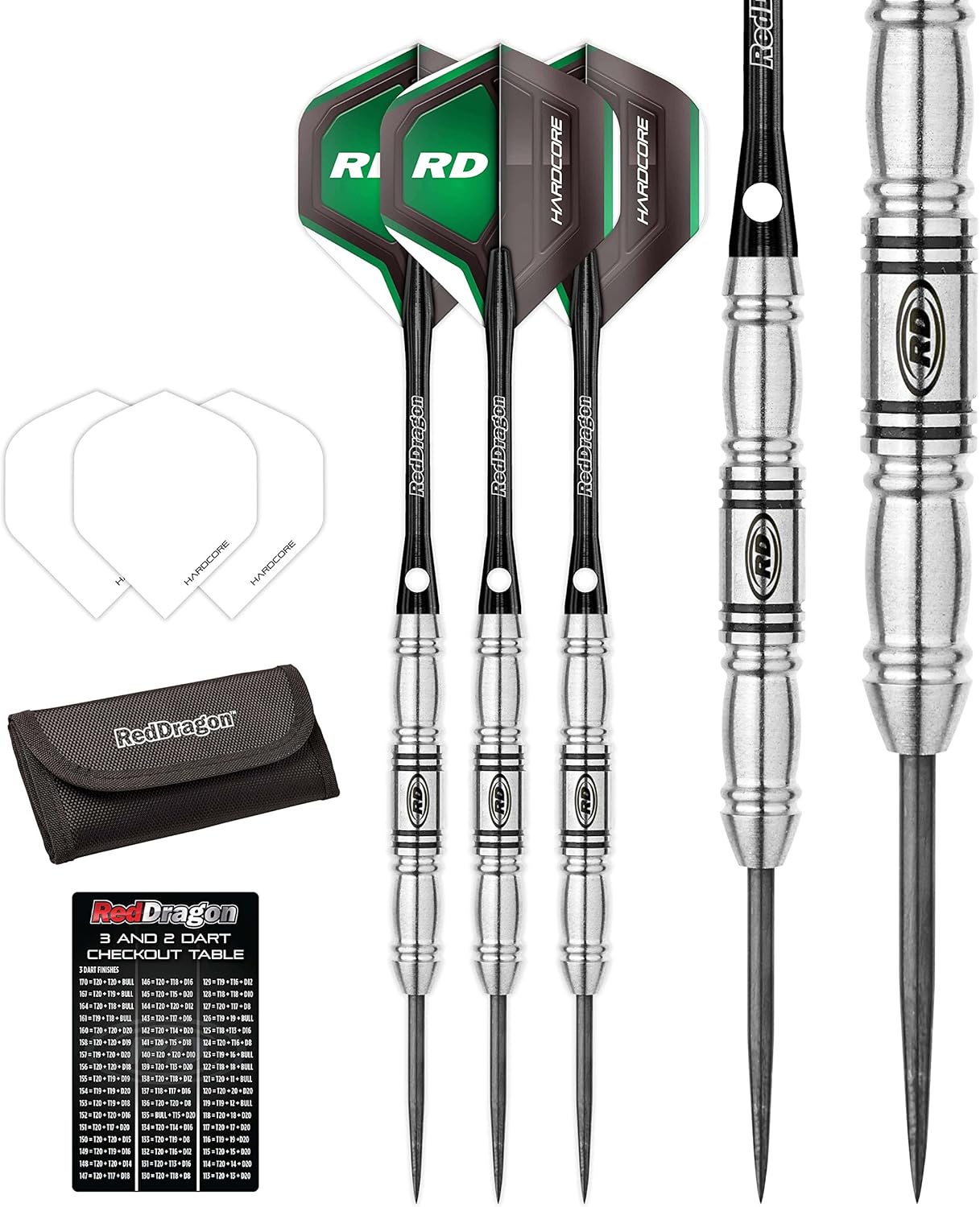 Red Dragon Darts DPT6 30 6 Dardos (30 gr, tungsteno