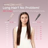 TYMO CurlPro Plus Automatic Curling Iron 25 mm Long Barrel UK Plug Gold Blush view 3