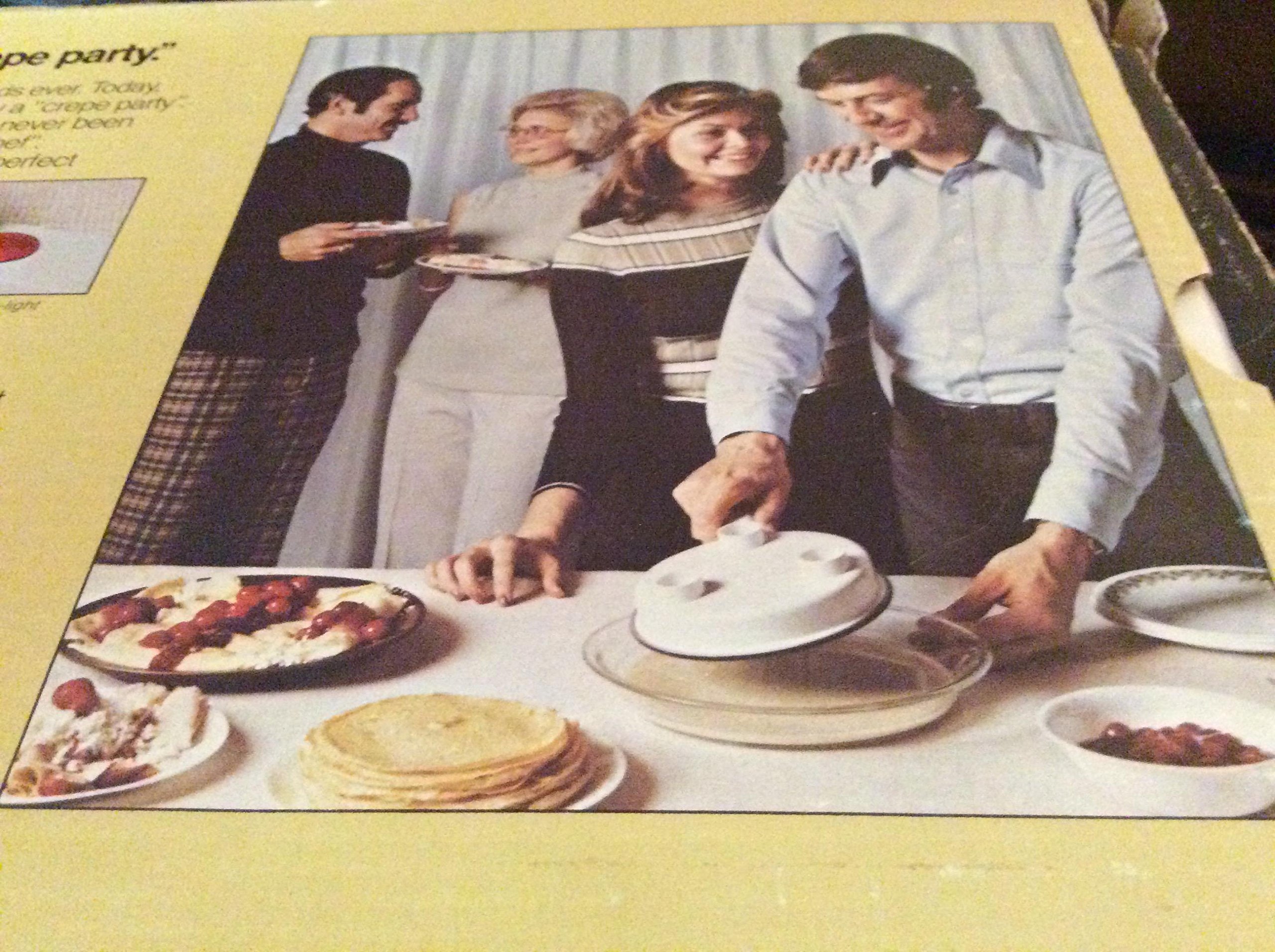 Original 1970s Contempra Automatic Crepe Maker MADE IN USA ! on Galleon