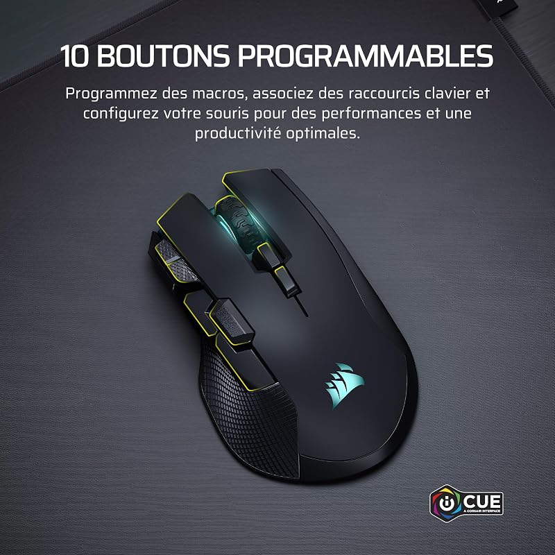 IRONCLAW Wireless SE (2026) Souris Gaming – Noir