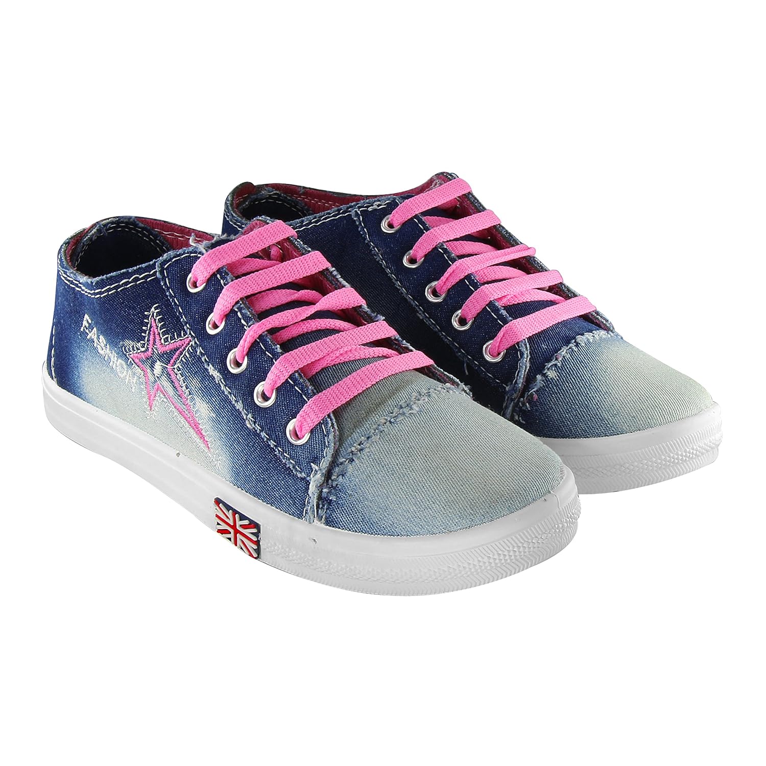 bella toes women casual shoes - denim sneakers for women