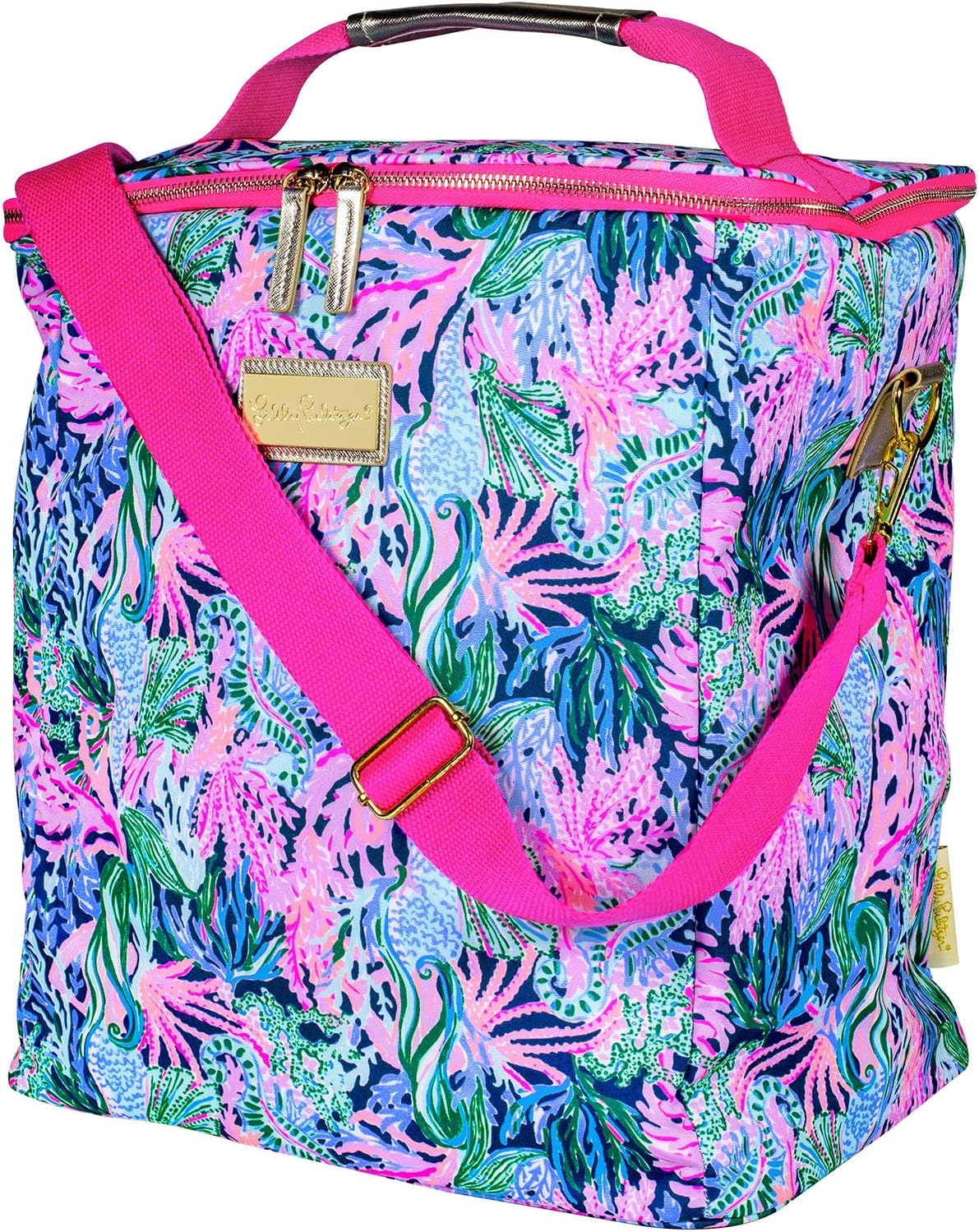 Lilly Pulitzer Insulated Wine Carrier Soft Cooler with