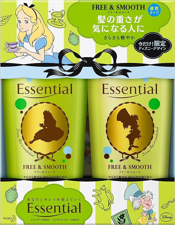 Amazon エッセンシャル フリー スムース ポンプペア ディズニーデザイン エッセンシャル リンス コンディショナー 通販