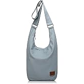 Coton Pose Women Hippie Crossbody Bag - Top Zip Large Capacity Canvas Sling Bag - Jacquard Cloth Handmade