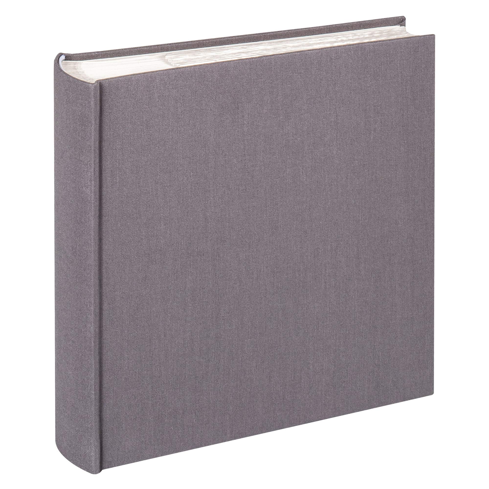 walther Design Photo Album Anthracite-Dark Grey 200 Photos 10 x 15 cm Memo Slip-in Album Linen, Cloth ME-510-T — image 1