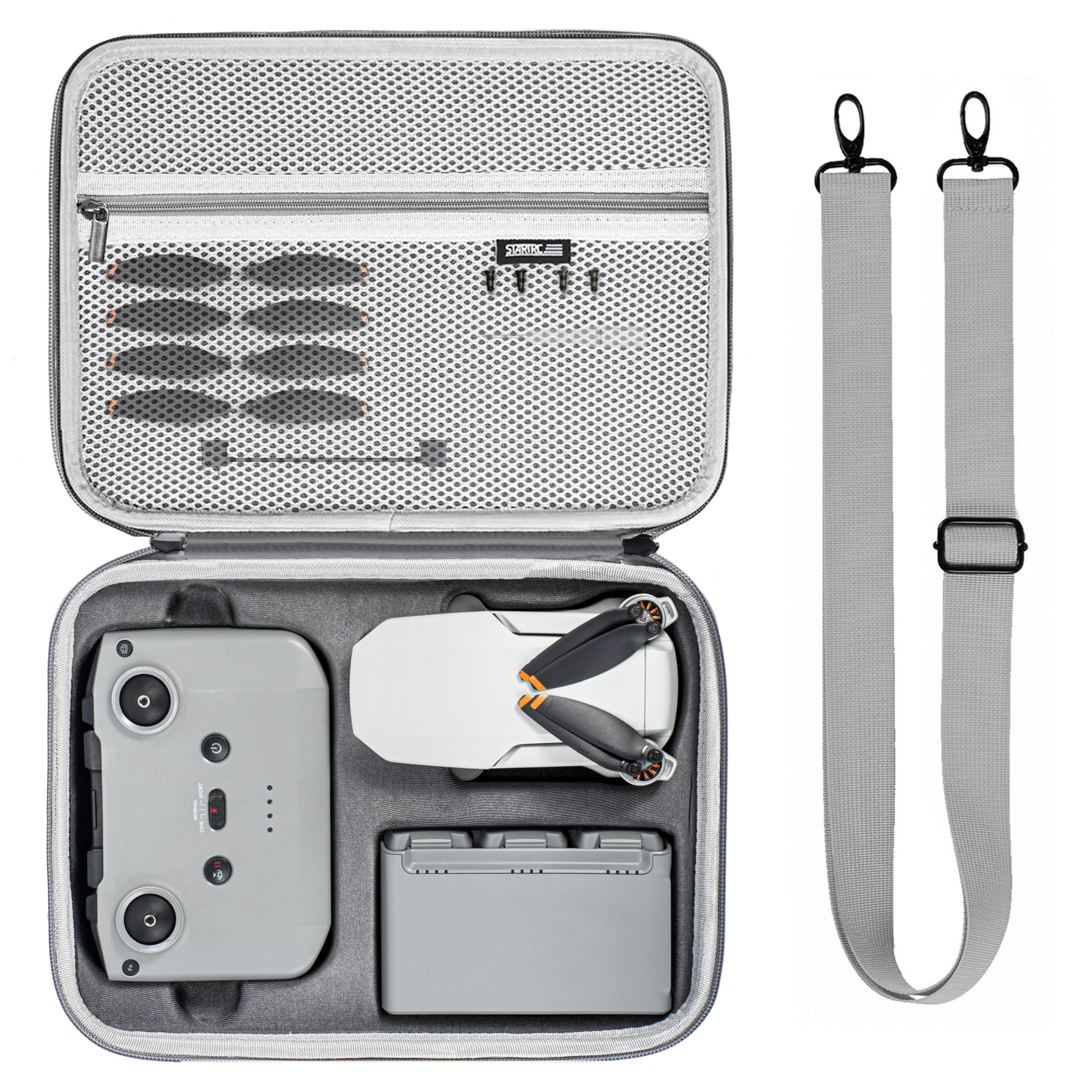 Tomat Mini 2 SE Carrying Case, Portable Travel Bag for DJI Mini 2/Mini 2 SE Fly More Combo Drone Accessories