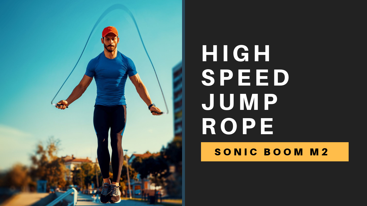 High Speed Jump Rope - Self-Locking No-Screw Design, Weighted Jump Rope 360 Fast Rotation Silicone Textured Design Non Slip Includes 2 Speed Ropes Cables For Optimal Fitness Training More - View #3
