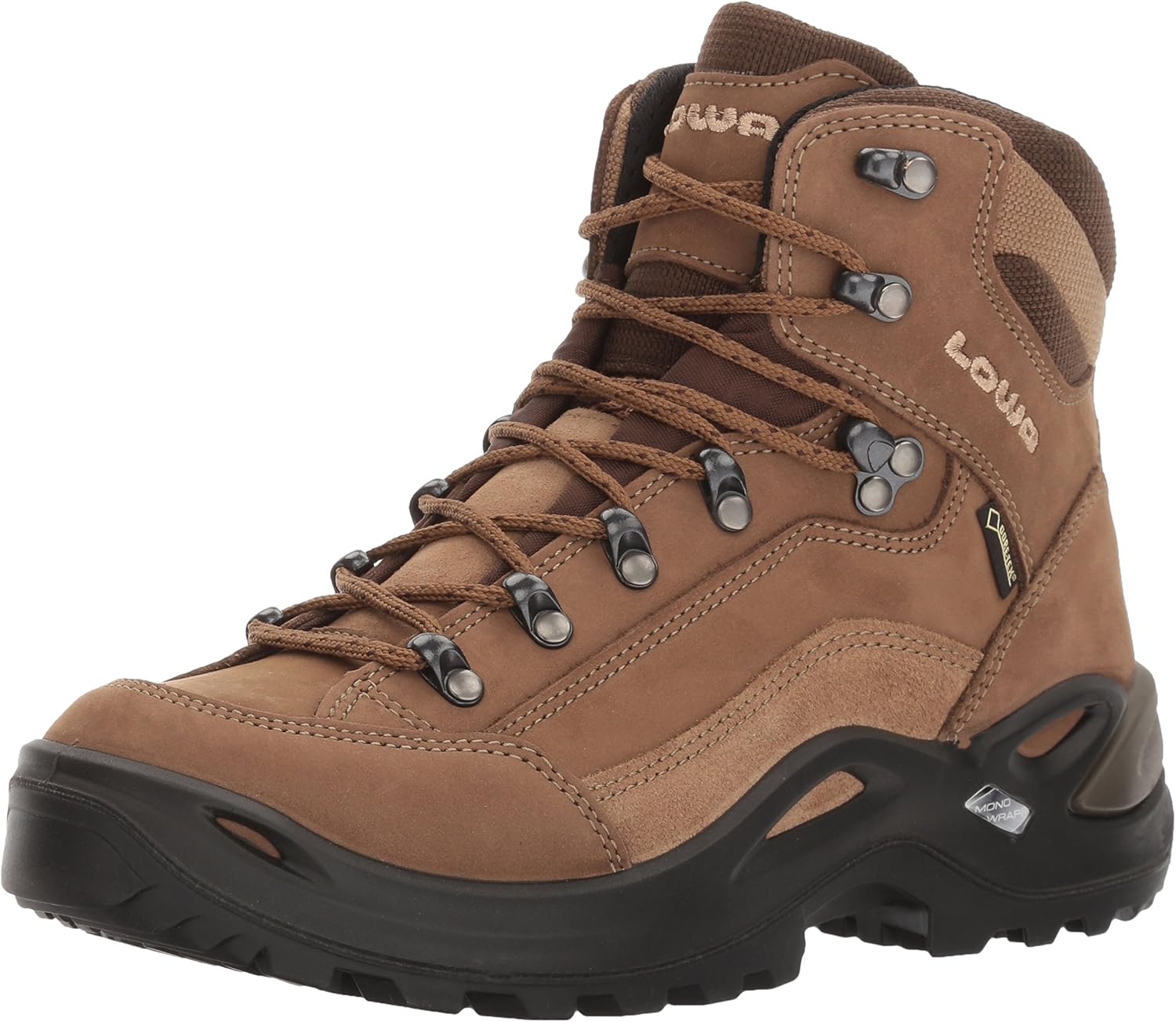 Lowa Renegade Gtx Mid Ws, Women’s Hiking boots, Taupe/Sepia, 8 UK (10