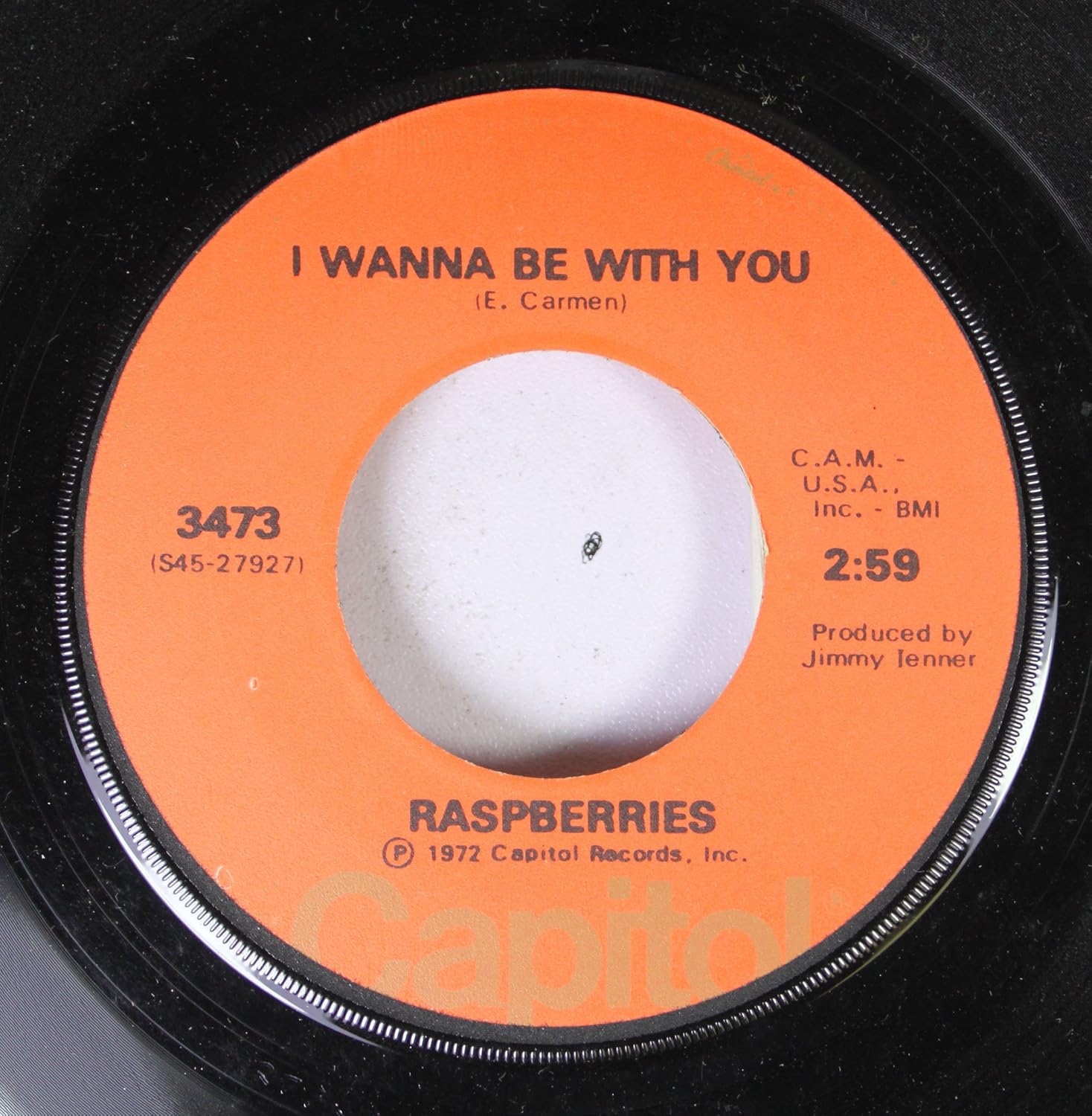 Raspberries, Eric Carmen, Dave Smalley RASPBERRIES 45 RPM I Wanna Be