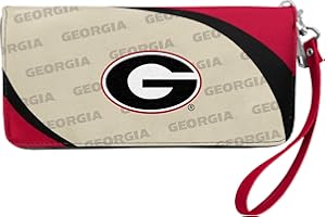 Littlearth Women's NCAA Curve Zip Organizer Wallet