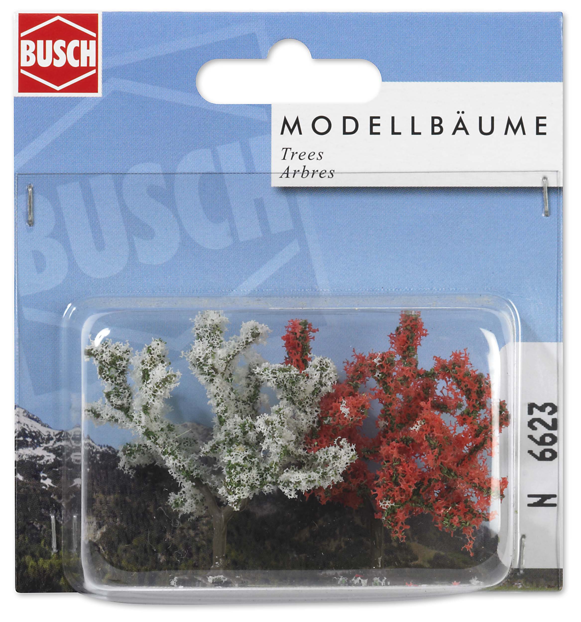 N/tt 2 X .45mm Blooming Trees