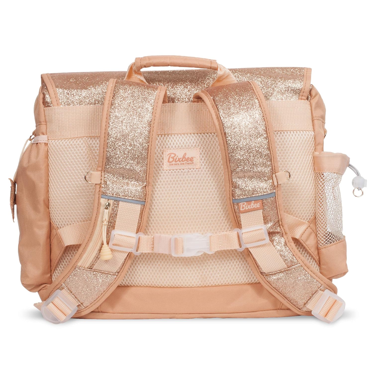 数量限定 Bixbee 小さい女の子用キラキラゴールドリュックサック ミディアムアクセサリー Mサイズ ゴールド B073nwb32j 想像を超えての Firstcity Edu My