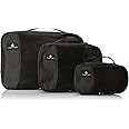 Eagle Creek Pack-It Cube Set Packing Organizer, Black, Set of 3
