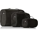 Eagle Creek Pack-It Cube Set Packing Organizer, Black, Set of 3