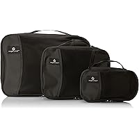 Eagle Creek Pack-It Cube Set Packing Organizer, Black, Set of 3