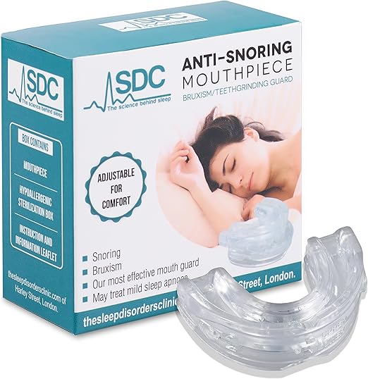 AntiSnoring Mouthpiece Bruxism/Teeth Grinding Guard Adjustable