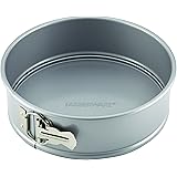 Farberware 46406 Nonstick Bakeware Round Springform Pan, 9", Light Gray