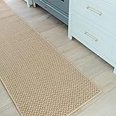 Oriental Weavers Karavia Indoor/Outdoor Rug - 2160X - 2'3" x 7'6" - in Light Brown - Classic Casual Style, Water, Stain and F