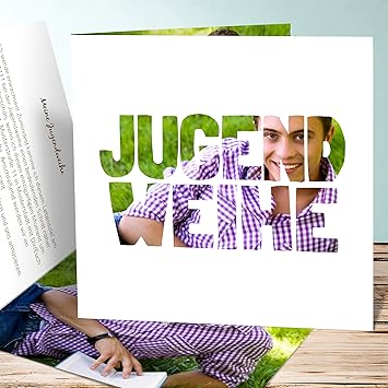 Lustige Einladungskarten Jugendweihe Fototext 120 Karten Quadratische Klappkarte 145x145 Inkl Weiße Umschläge Weiß