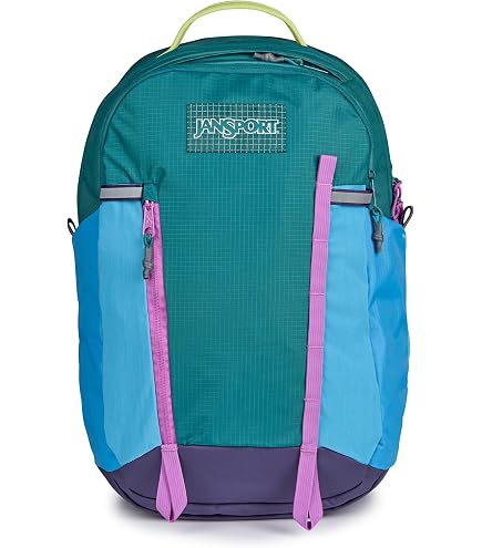 buy jansport hel backpack 34L All Around Pack - Travel Backpack, Emerald Pool Best Affordable Fly Fishing Italy with a large internal Model:TVXSS63MH