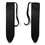Onedor 24" Straight Wrap Around Ponytail Extension