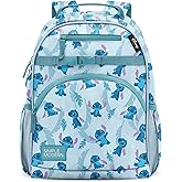 Simple Modern Large Disney Kids Backpack for School Girls and Boys | Elementary Backpack for Teen | Fletcher Collection | Kids - 16" tall | Tropical Stitch