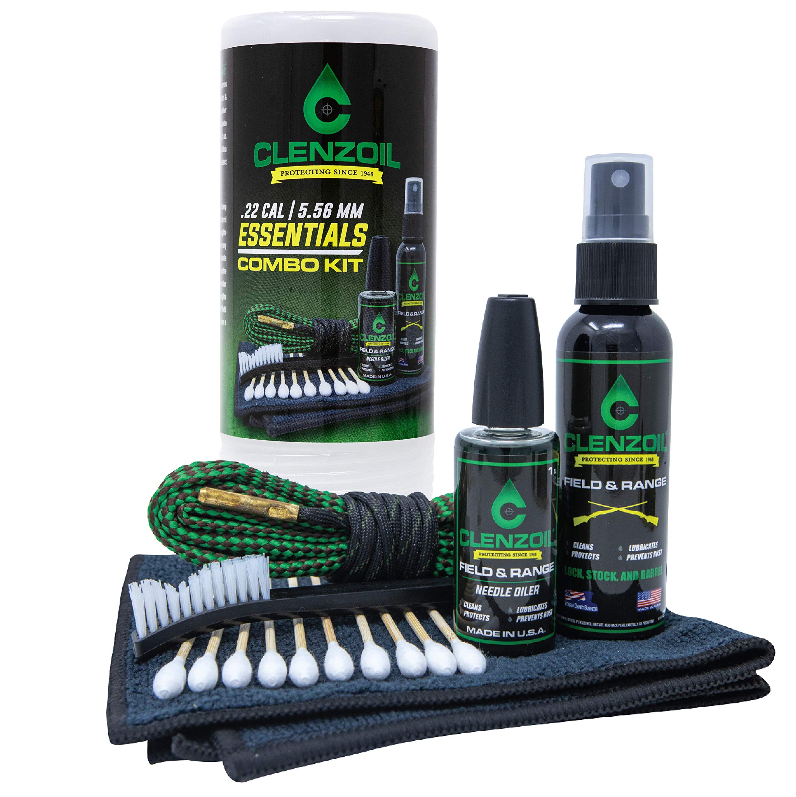 Hoppes Gun Oil Clenzoil Multi Caliber Pistol Cleaning Kit